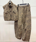 Kat leopard co ord