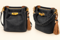 Boo bucket Suedette bag