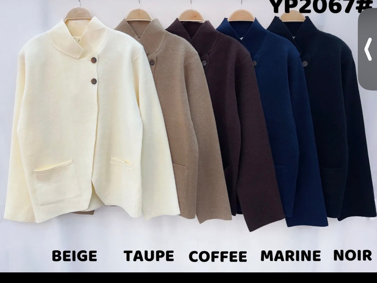 Nicola soft knit blazer