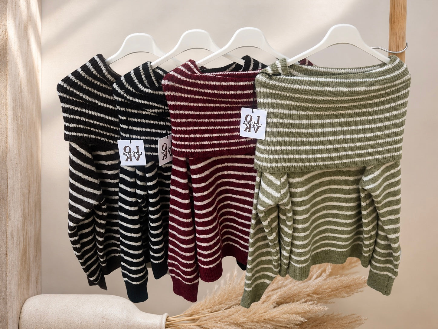 Nancy bardot knit jumper