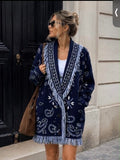 Penny fringe cardigan